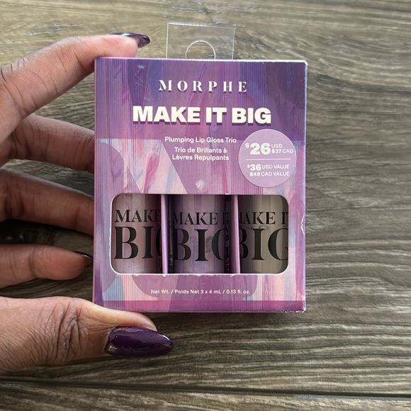 Morphe Other - MORPHE MAKE IT BIG PLUMPING LIP GLOSS SET